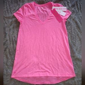Lilly Pulitzer Etta Top Prosecco Pink XXS